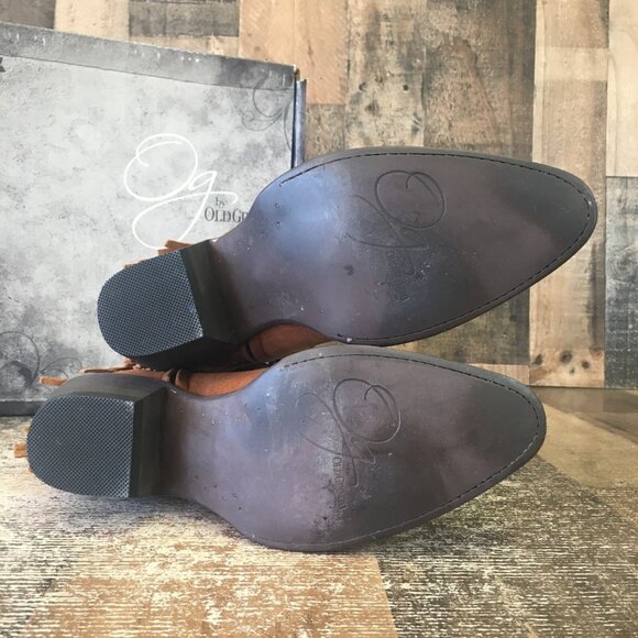 Old Gringo BL2268-1 Latika Ankle Tassel Suede Cowboy Boots Womens 7.5 B - Picture 2 of 12